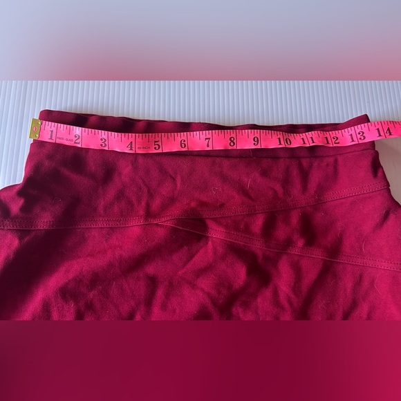 Cleo Vibrant Red Pencil Skirt - Picture 3 of 5